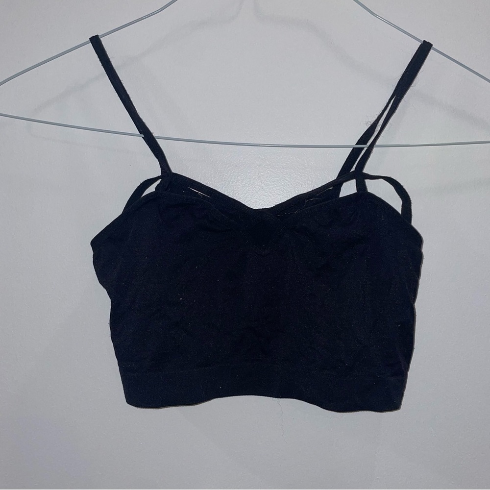 Black Strappy Bralette